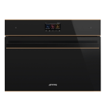 Smeg Compact 45CM Combi Microwave Oven SO4604M2PNR