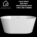 Forma Formosa White One Piece Freestanding Bath - 1700 X 750 X 590MM