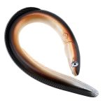 Origlam Eel Lure 30CM 11.81INCHES Soft Pvc Eel Fishing Lure 1PC Saltwater & Freshwater Fishing Hook