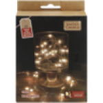 Copper Wire Battery-operated LED Lights 20 Bulbs