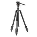 Vesta Go 264 AV12 Aluminium Tripod With Counterbalancing Video Head
