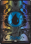 Island 1951 Raised Foil Secret Lair Drop Series - Damaged Foil