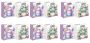 12 Piece Birthday Gift Packaging Bags Set - 50 X 38 X 18CM.