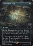 Expedition Map Rainbow Foil Secret Lair Drop Series - Damaged Foil
