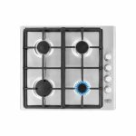 Defy 4 Slimline Gas Hob Side Control Stainless Steel DHG133