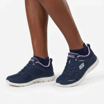 Skechers Womens Summits Sports Sneaker - Navy pink - 8