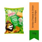 Cheese & Onion Potato Chips 132G Crispy Cheese Flavoured Chips Crunchy Savoury Snack Ready-to-eat South Africa India Bazaar - 13