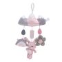 Baby Crib Hanging Rattles Toy Cute Bunny Plush Clip On Toy