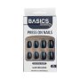 Basics Press On Nails - Squoval Short