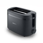 Philips Essential Collection 1000 Series 2-SLICE Toaster Charcoal Grey HD2510 90