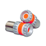 Red LED Car Brake/tail Light Bulb - 1156 Single Contact 12-24V 800LM