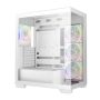 Deepcool CG580 4F V2 Argb Atx Gaming Chassis - White