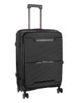 CELLINI Ipak Medium 4 Wheel Trolley Case Black
