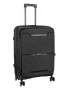 Cellini Ipak Medium 4 Wheel Trolley Case Black
