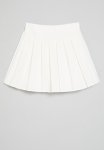 PoP Candy Pleated Skirt - White