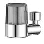 Faucet Filter Water Purifier Booster 360 Rotatable Chrome Finish -1 Piece