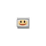 Composable Classic Link Happy Smile In 18K Gold