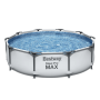 Bestway Steel Pro Fram Free-standing Swimming Pool - 305CMX76CM 4678L - Grey