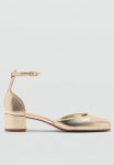 Alexa Block Heel - Gold