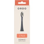 Ordo Brush Head Charcoal Grey 2 Pack