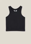 Cotton On Kali Seamless Tank - Black