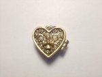Gold Plated Heart Locket Pendant