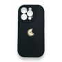 Ama Moon Black Silicon Case For Iphone 13 Pro Max