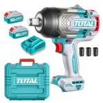 Total Tools - Cordless Impact Wrench 1350NM With 2X 5AH Batteries & Charger