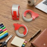 Heavy Duty Bopp Shipping Tape With Hand Dispenser 48MM X 50M