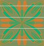 Seanamarena - Poone Emerald yolk natural - 155 X 165 Cm