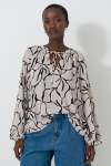 Volume Sleeve Top - 12 Stone