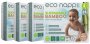 Bamboo Nappies 4 7-12KG / Mega Master Pack