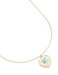 Vintage Gold Heart Necklace