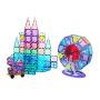 Magnetic Tile Set Size Building Kit For Preschool Plus Montessori