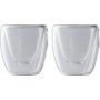 Maxwell & Williams Maxwell And Williams Blend Double Wall Espresso Cup 80ML Set Of 2
