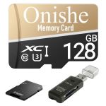 Onishe 128GB CLASS10 U3 Sd Card Tf Memory Card
