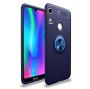 Magnetic Kickstand Gel Rubber Stand Case For Huawei Y7 Pro 2019 Navy