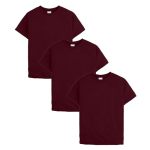 Hanes Boys' Ecosmart Short Sleeve Tee Value Pack 3-PACK