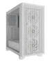 3000D Rgb Airflow Atx Mid-tower Tempered Glass PC Case - White