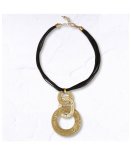 Triple Circle Choker - Gold Free