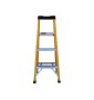 Rise 4 Step Fiberglss Ladder 120CM 150KG