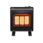 Alva 45X37X24cm 3 Panel Infrared Radiant Indoor Gas Mini Heater