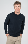 Crew Neck Knit - Black - Black XXL