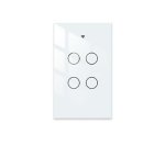 Smart Wi-fi Light Switch -4 Gang No Neutral Wire Required QT-WS4S-L