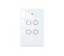 Smart Wi-fi Light Switch -4 Gang No Neutral Wire Required QT-WS4S-L