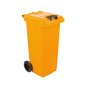 120LTR Wheelie Bin Virgin – Orange