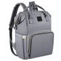 Multi-function Baby Travel Backpack With Large Storage - Light Purple