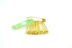 Safety Pins Gold 1 32MM – 1 2 Gross Bx