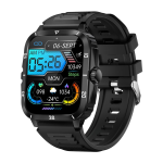 Toxiya Waterproof Smart Watch With A Crystal-clear HD Square Screen