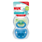 NUK Signature Silicone Soother Blue 18-36M
